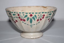 Ancien bol à facettes en