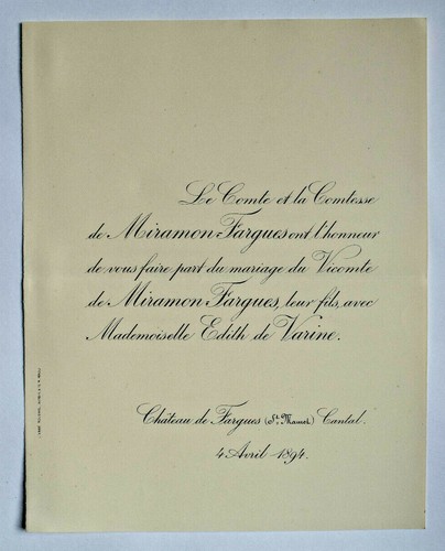 Vicomte miramon fargues - miramon,