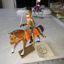 STARLUX soldat plomb cavalier NAPOLEON [15] officier 6eme chevau léger lancier