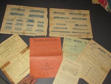 lot de documents notices  et catalogues TRAIN LR 1953  hornby jep cr
