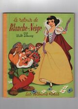 WALT DISNEY Le Retour de Blanche-Neige – Les Albums Roses Hachette (1962)