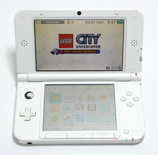 CONSOLE JEU NINTENDO 3DS XL BLANCHE CHARGEUR OFFICIEL CARTE MEMOIRE 2GO JEU LEGO