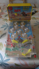 vintage flipper france jouets ding ball ref: 1104 western