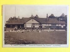 cpa Ardennes SIGNY l'ABBAYE Colonie de Vacances "LA VÊNERIE" Le PAVILLON