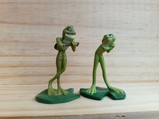 FIGURINE PVC TIANA ET NAVEEN PRINCESSE ET LA GRENOUILLE DISNEY 6 ET 7CM