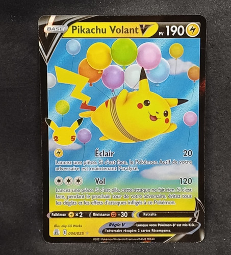 Carte pokemon pikachu - carte,