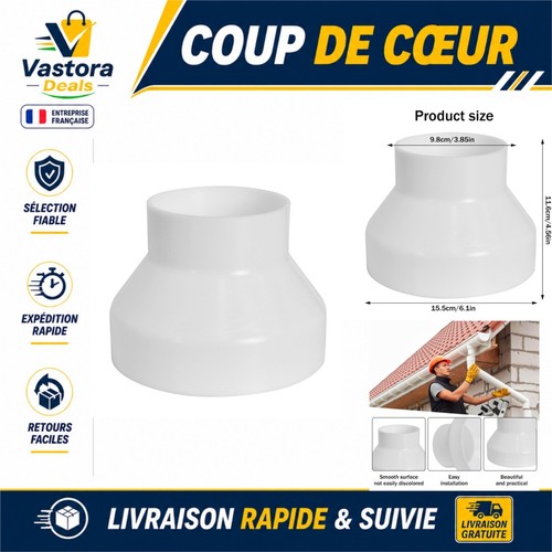 Réducteur conduit 150mm - de,