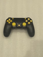 Sony DualShock 4 Manette de Jeu pour PS4 modèle JDM-030 Customisée Noir/Jaune