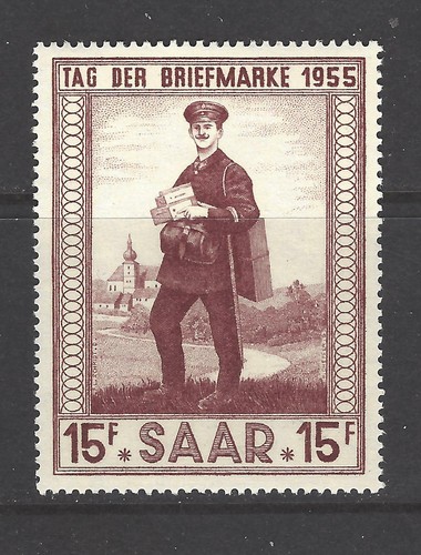 Saar 256 mnh - 256,, postman