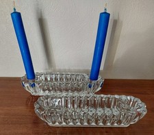 Paire de Doubles Bougeoirs en