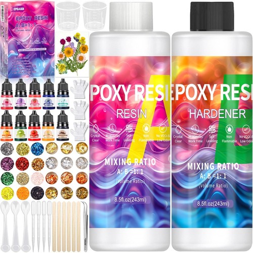 Résine époxy transparente