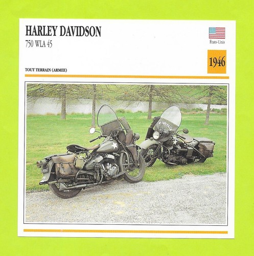 Fiche moto harley davidson - harley,