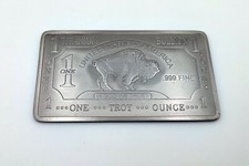 LINGOT TITANE 1 TROY OZ ORIGINAL BUFFALO BULLION ONCE TROY TITANIUM