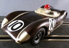 Carrera Universal 404?? - Shelby Cobra Lexan Chocolat Métallisé Bandes Argentées