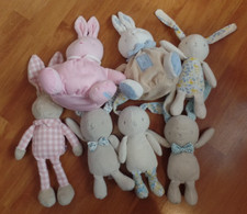 L1 / lot de 7 doudou peluche