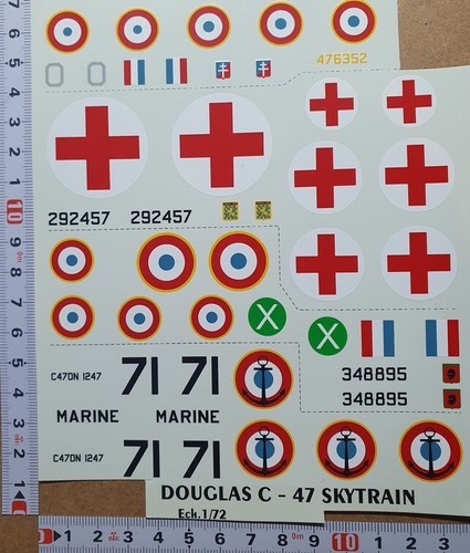 Decals douglas c - decals, c-47