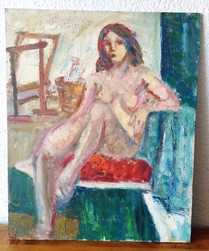 Tableau ancien huile portrait - ancien,
