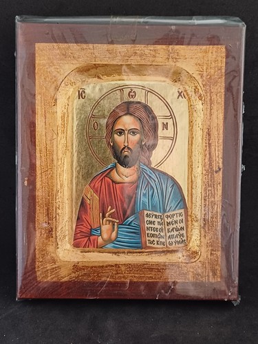 Cadre icone byzantine avec - cadre,