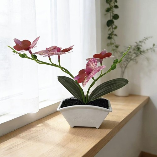 Faux arrangement orchidée