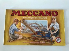 17 ⚜️  Ancien Manuel Meccano N°5 A D'instructions Vintage