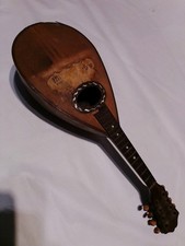 Rare Mandoline LAZZARO fabricante di mandolini Vico S Gennaro Napoli