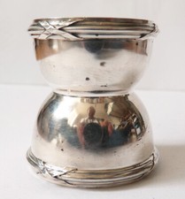 Coquetier ARGENT massif