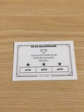 Carte vie de millionnaire