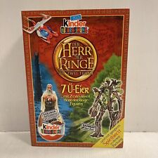 Coffret kinder surprise cassette Le seigneur des anneaux Der Herr Der Ringe vide