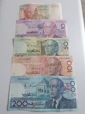 Billets-MAROC-MOROCCO10-20-50-