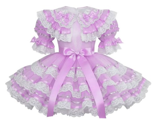 Frilly sissy maid - frilly, bows