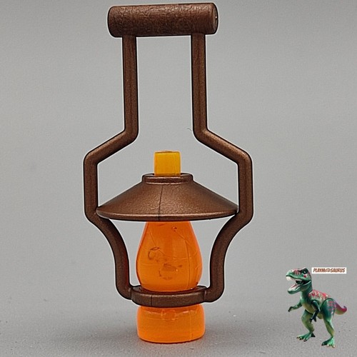 Playmobil lampe huile cuivre - a,