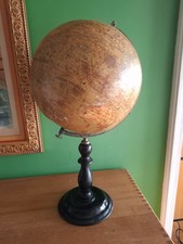 GRANDE MAPPEMONDE , GLOBE TERRESTRE XIX EM ,  IKELMER