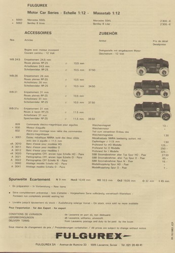 Catalogue fulgurex price - fulgurex,