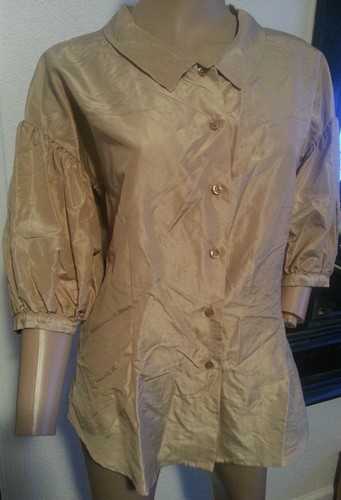 Moschino italy shiny beige - shiny, tan