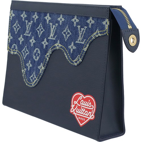 Louis vuitton nigo clutch bag - vuitton,