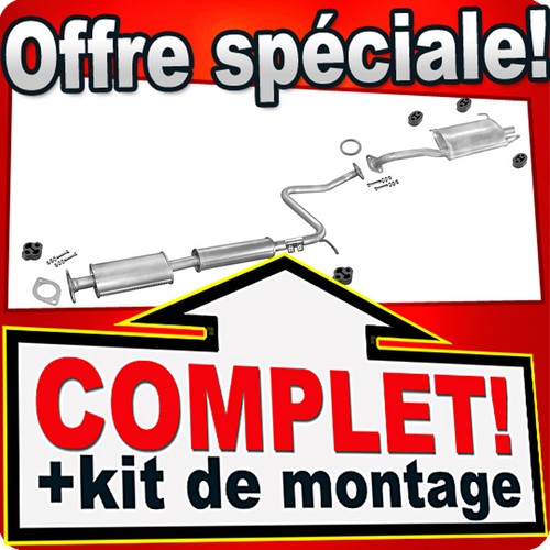 échappement pour nissan sunny - Échappement,