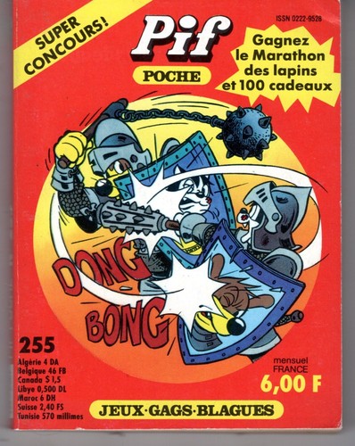 Pif poche 255 - poche, 1986