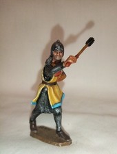 Figurine originale sur base starlux #6009 Chevalier avec masse d'arme