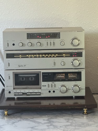 Vintage sanyo stereo - sanyo, 20