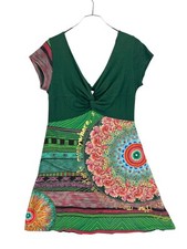 Robe Sans Manches À Encolure En V DESIGUAL Femme Taille XL