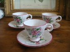 Rare 3 Tasses St Clément