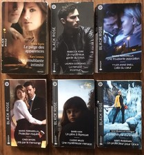 Lot Livres Harlequin Black Rose 12 romans / 6 livres