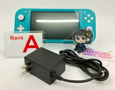 Nintendo Switch Lite Turquoise Blue Console A Rank & AC Adapter 1Day Ship 2176