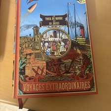 Jules Verne - Le tour du monde en 80 jours / 1989 éditions Crémille