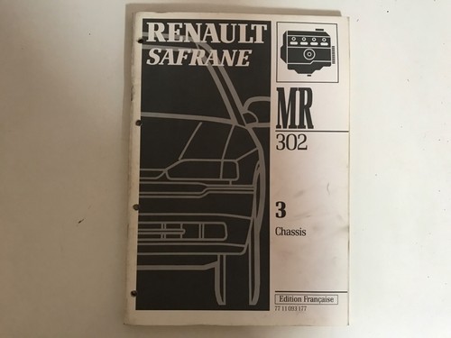 Manuel réparation mr302 - manuel,