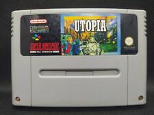 Utopia - NEW SAVE BATTERY - Super Nintendo SNES EU PAL - SNSP-UP-UKV