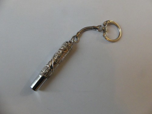 Porte clé metal argente - porte,