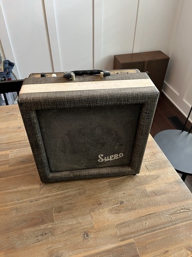 Vintage supro guitar tube - guitar,