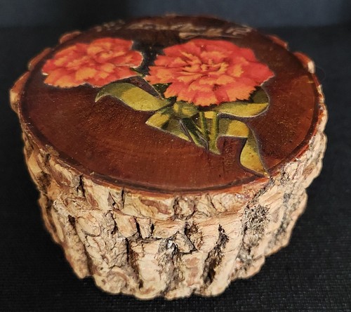 Boîte bois tranche - bois,