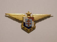 ARMEE DE L'AIR FAFL : INSIGNE NUMEROTE 39/45 ORIGINAL 
